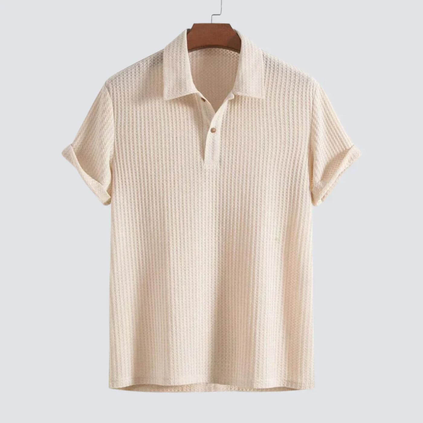 Beckett™ - Premium Strikket Piquéskjorte