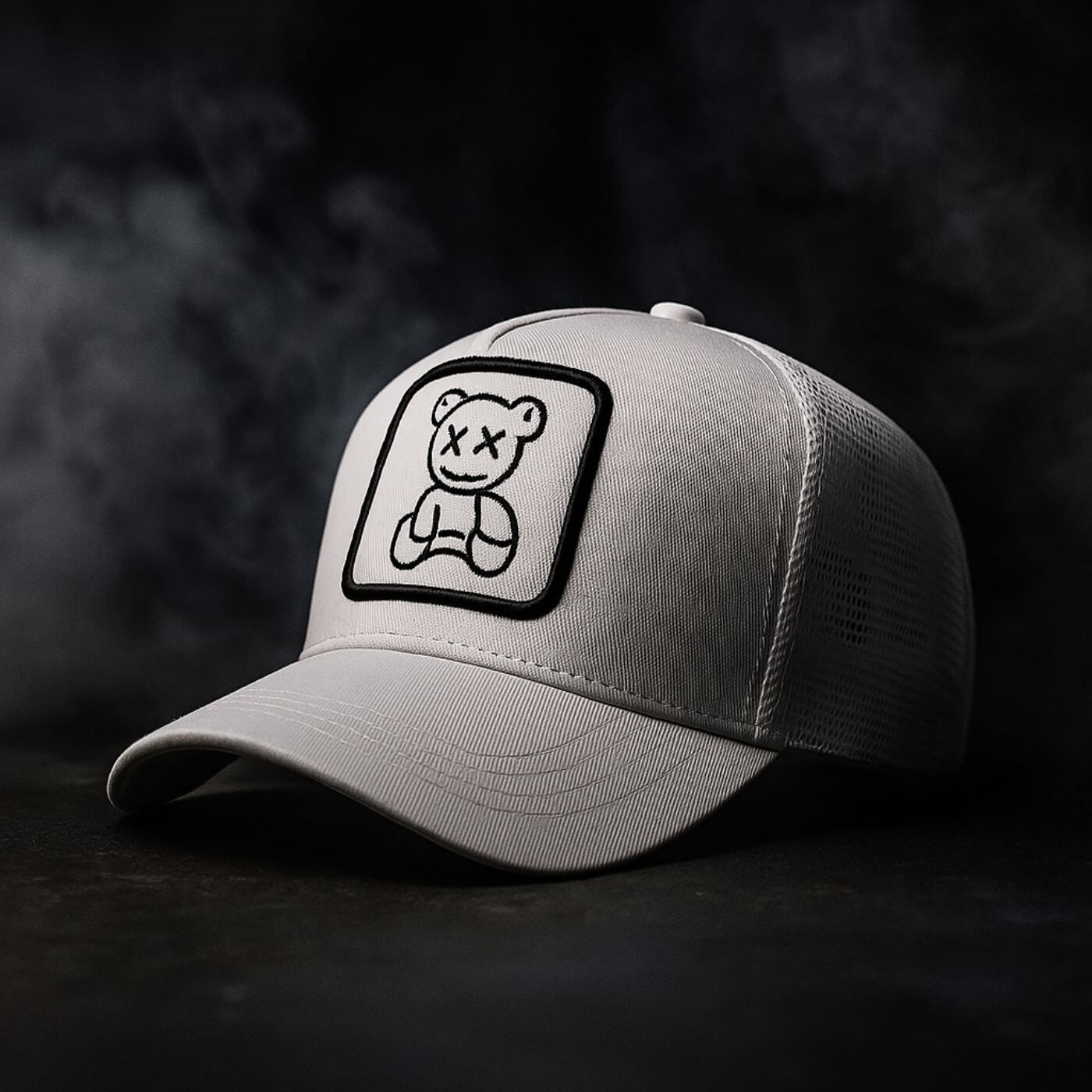 Jules™ - Brodert Mesh-caps med Teddybjørn
