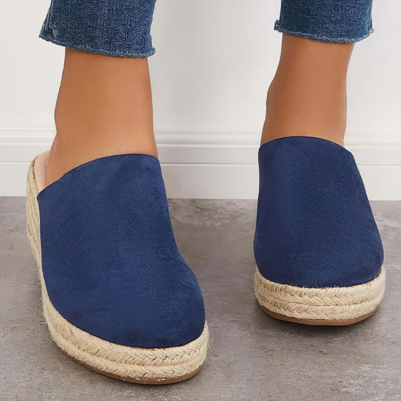 Kaja™ - Ortopediske Slip-on Kilesandaler