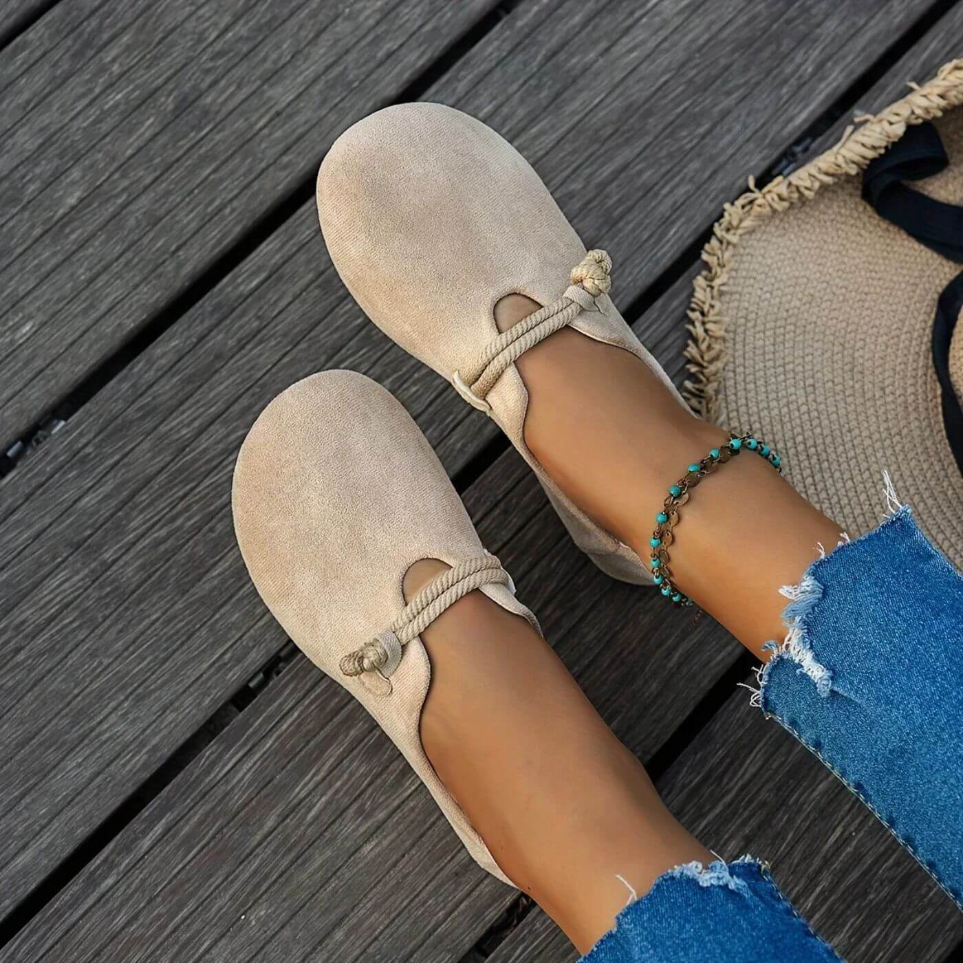 Alana™ - Komfortable Slip On Ortopediske Sko