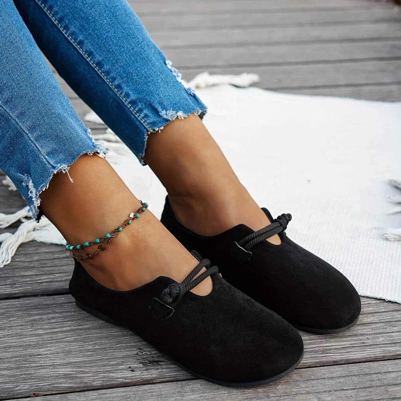 Alana™ - Komfortable Slip On Ortopediske Sko