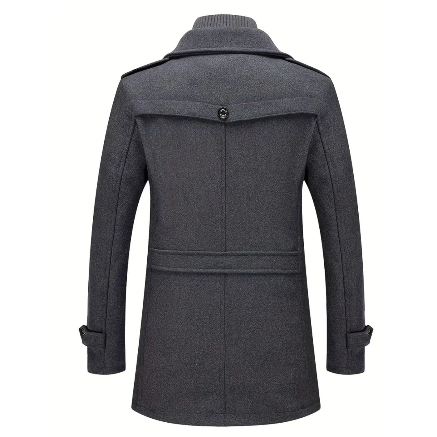 Carlos™ - Elegant Dobbelkrage Vinterjakke