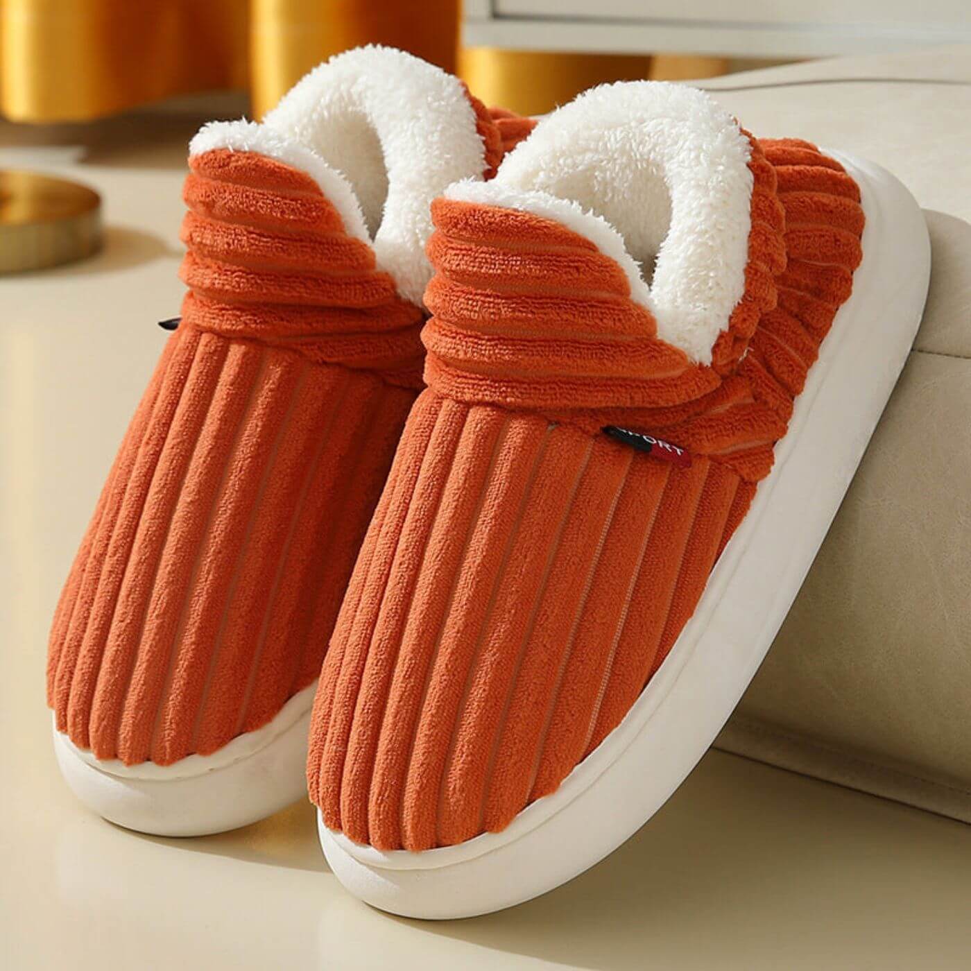 Cloudies™ - Myke Plysj Komfortable Vinterslippers