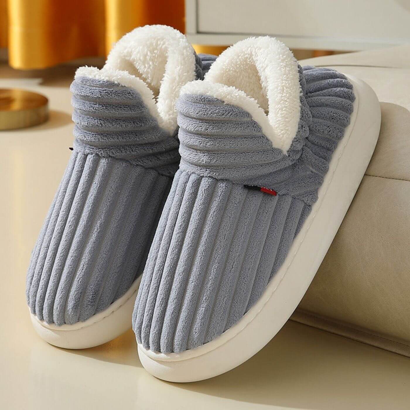 Cloudies™ - Myke Plysj Komfortable Vinterslippers