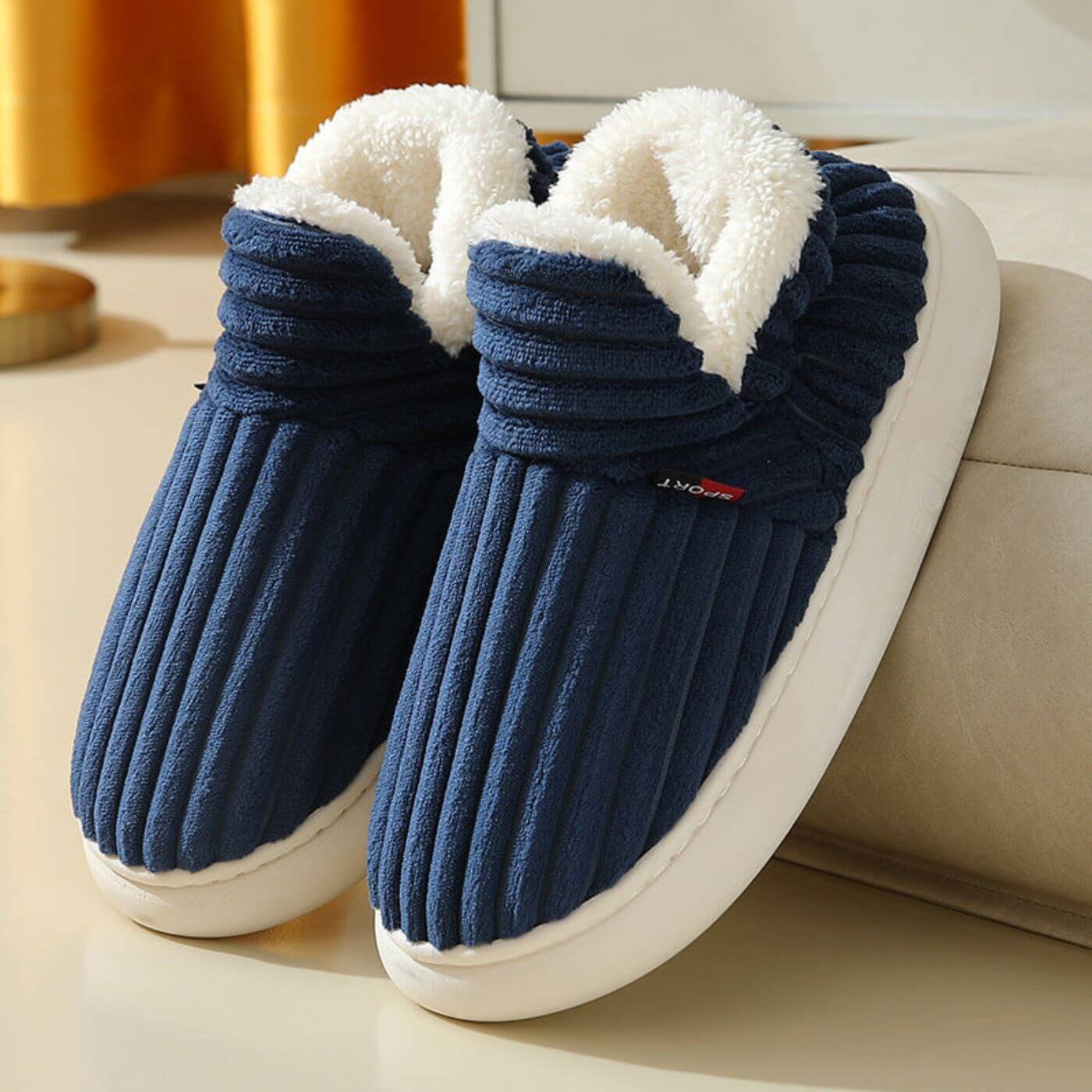 Cloudies™ - Myke Plysj Komfortable Vinterslippers