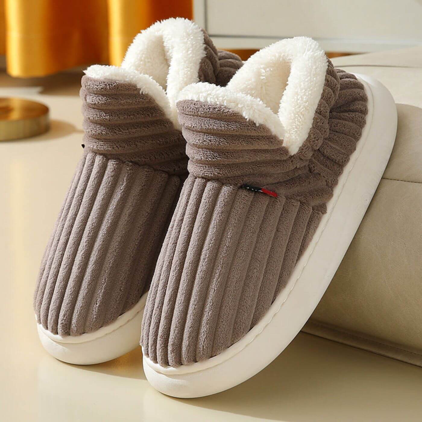Cloudies™ - Myke Plysj Komfortable Vinterslippers