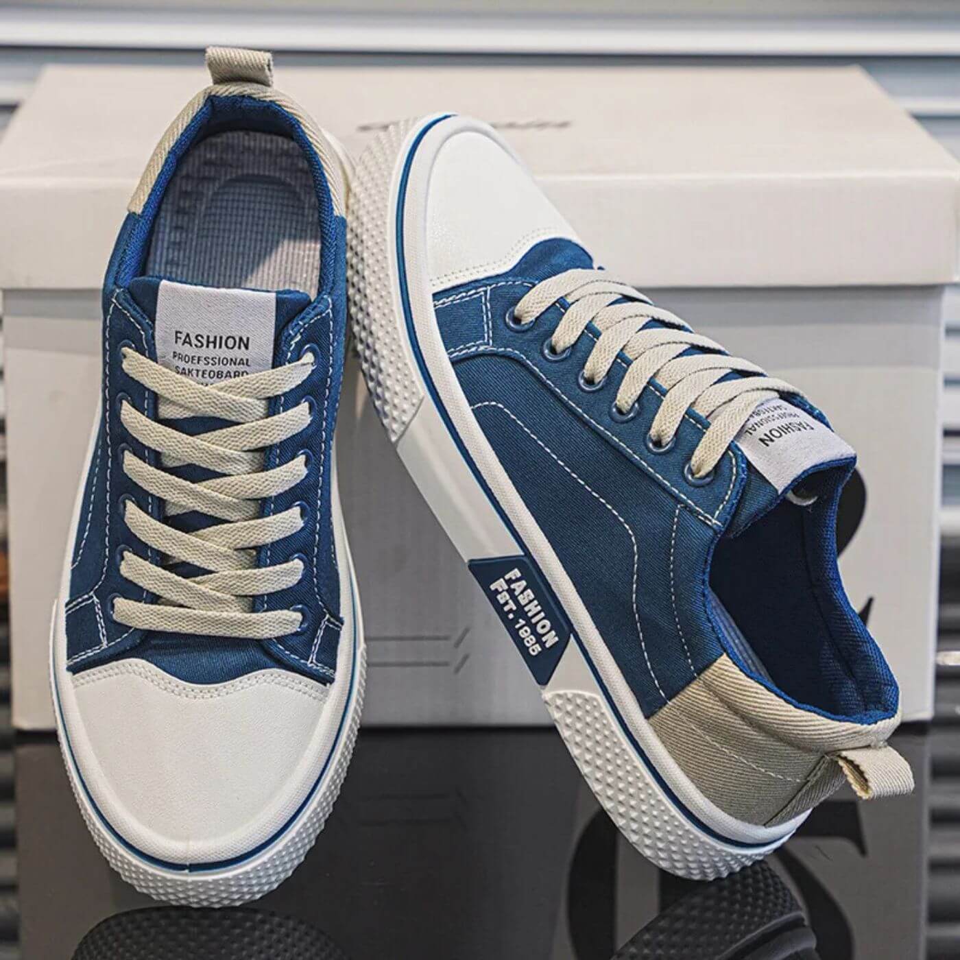 Kevin™ - Casual sklisikre skatesneakers