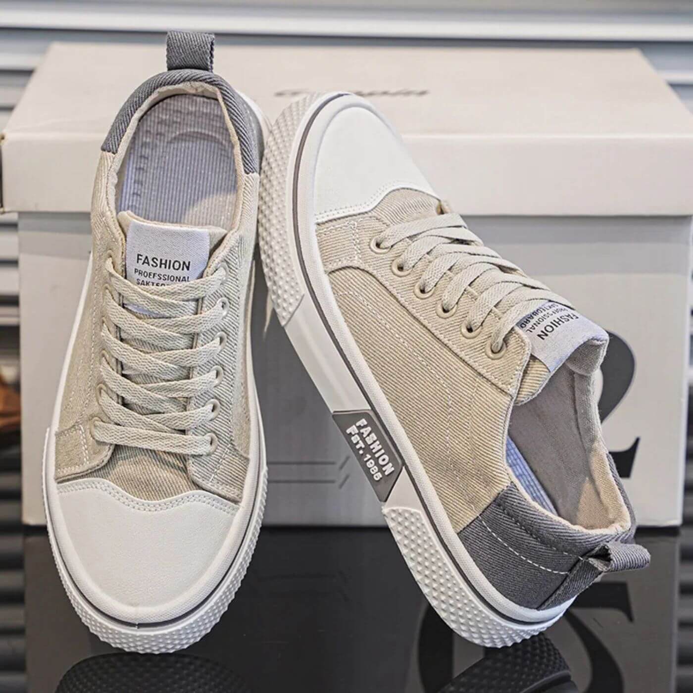 Kevin™ - Casual sklisikre skatesneakers