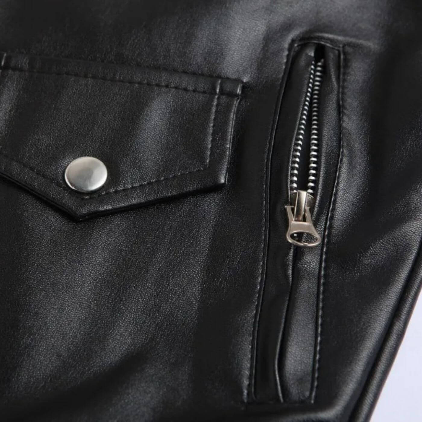 Leo™ - Premium Skinn Jakke for Biker Stil