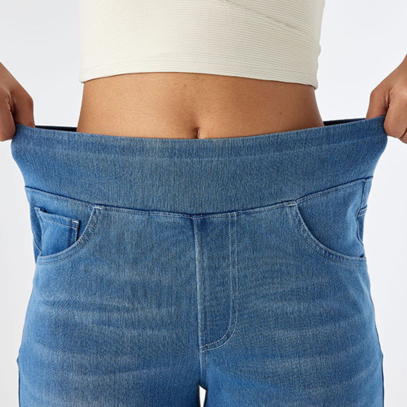 Sadie™ - Komfortable Vide Bukser med Strikk i Midjen