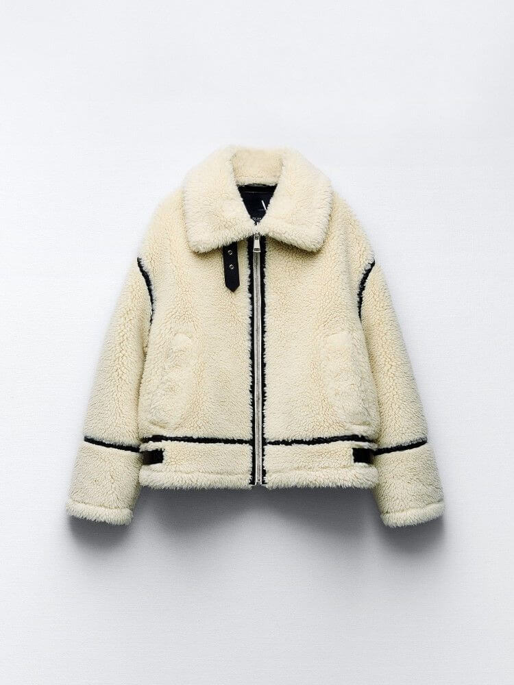 Talia™ - Vinter Fleece Teddy Jakke